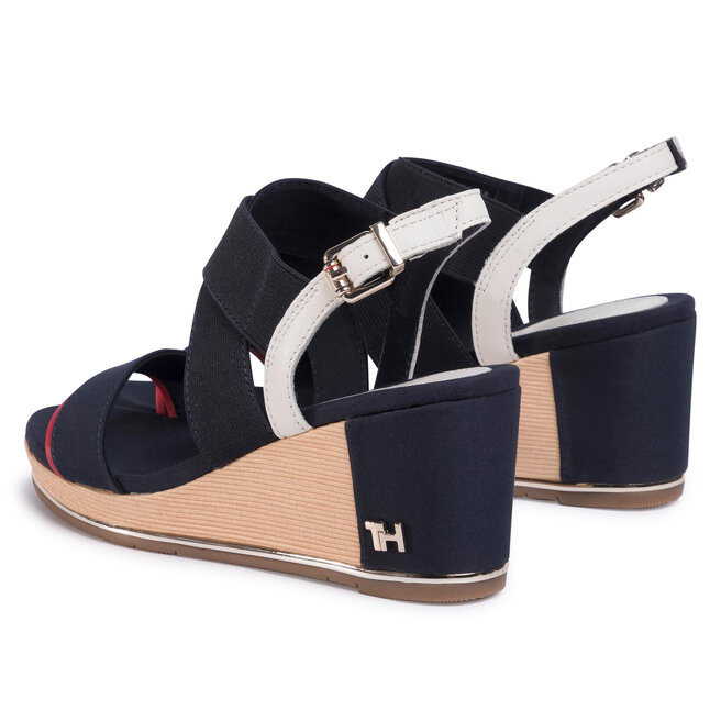 tommy hilfiger th hardware basic mid wedge