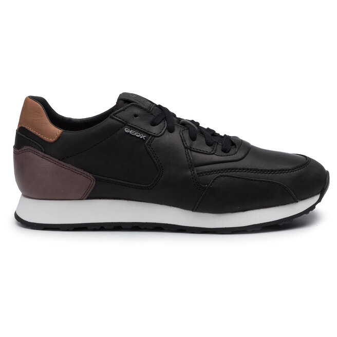 Sneakers Geox U Vincit E 00043 C0630 Black/Coffee