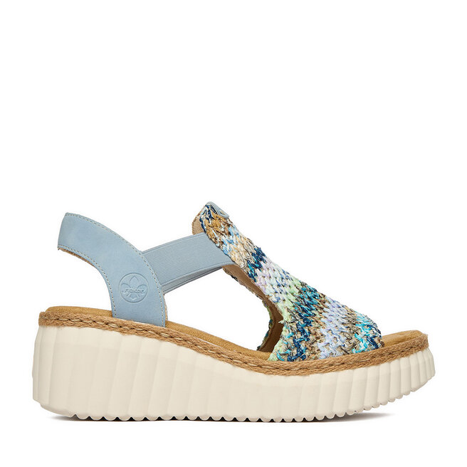 Sandały Rieker CEO-69172-91 Niebieski - kobiece