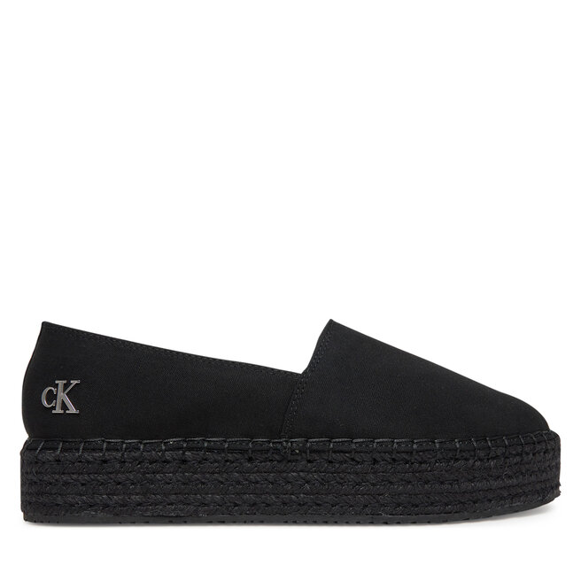 Espadryle Calvin Klein Jeans Flatform Esdparille Mg/Hdw - Czarny