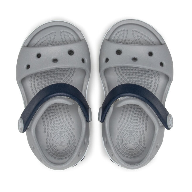 Crocs Сандали Crocs Crocband Sandal 12856 Light Grey/Navy