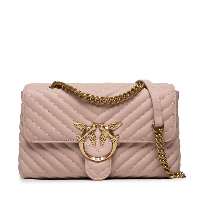 Borsa pinko da donna cipria con tracolla - PINKO - Pavidas