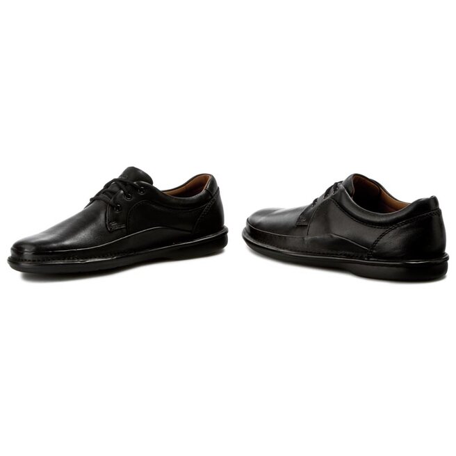 Scarpe basse Clarks Butleigh Edge 261139377 Black Leather escarpe