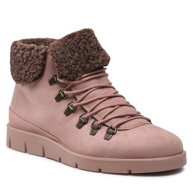 ECCO Členková obuv ECCO Bella 28233360114 Morel/Licoice/Dark Clay