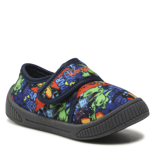 Παντόφλες Σπιτιού KangaRoos K-Homie 18860 000 4302 Dk Navy/Dino