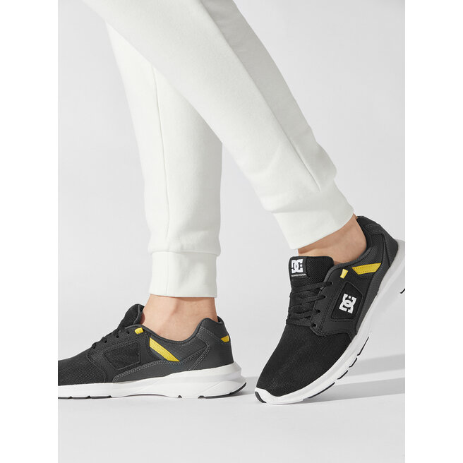 DC Sportcipő DC Skyline ADYS400066 Black/Grey/Yellow (Xksy)