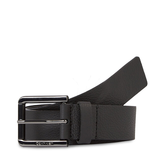 Pasek Męski Calvin Klein Inlay Bar - Czarny