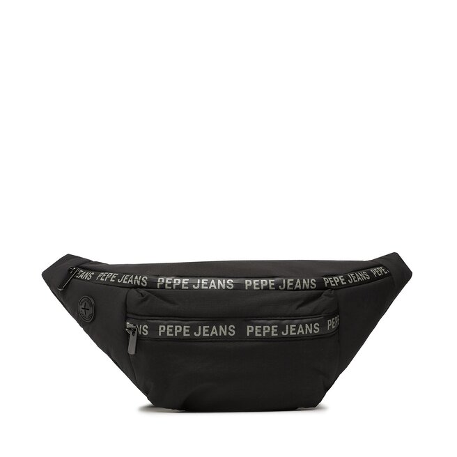 Τσαντάκι μέσης Pepe Jeans Preston Bumbag PM030693 Black 999