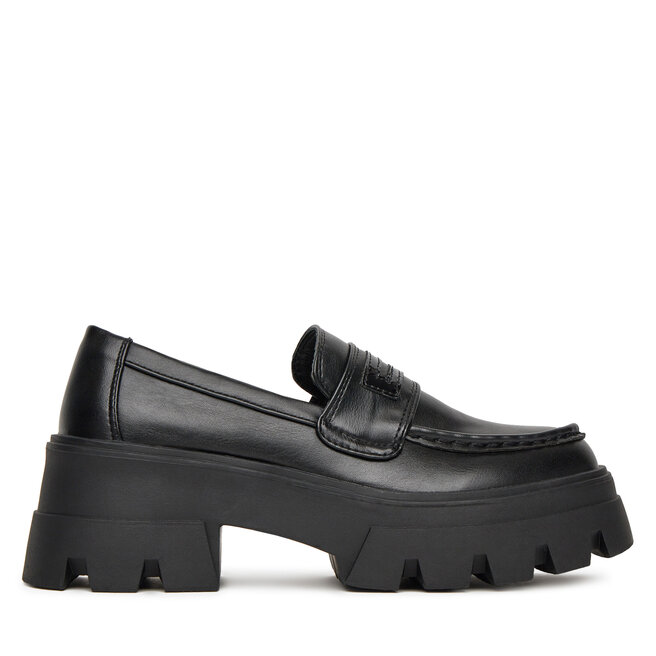 Loafersy DeeZee KX2212004 Czarny - kobiece