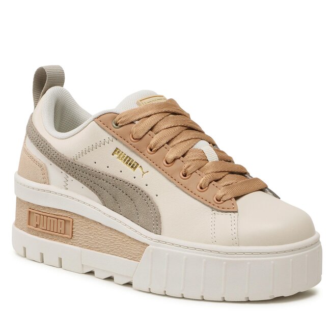 Puma Сникърси Puma Mayze Wedge Pastel Wns 388566 03 Pristine/Granola/Dusty Tan