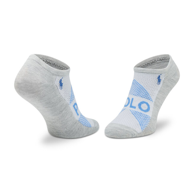 Polo Ralph Lauren 6 pares de calcetines cortos para mujer Polo Ralph Lauren 455873522001 White Assorted