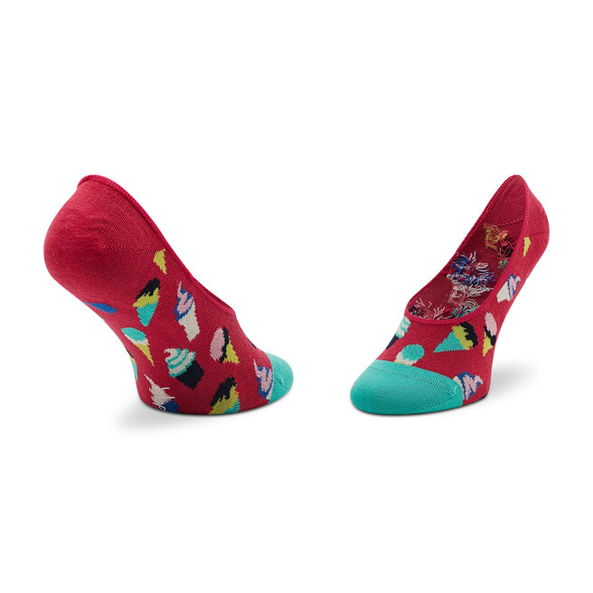 Happy Socks Set di 3 paia di pedulini da donna Happy Socks ICR18-3500 Multicolore