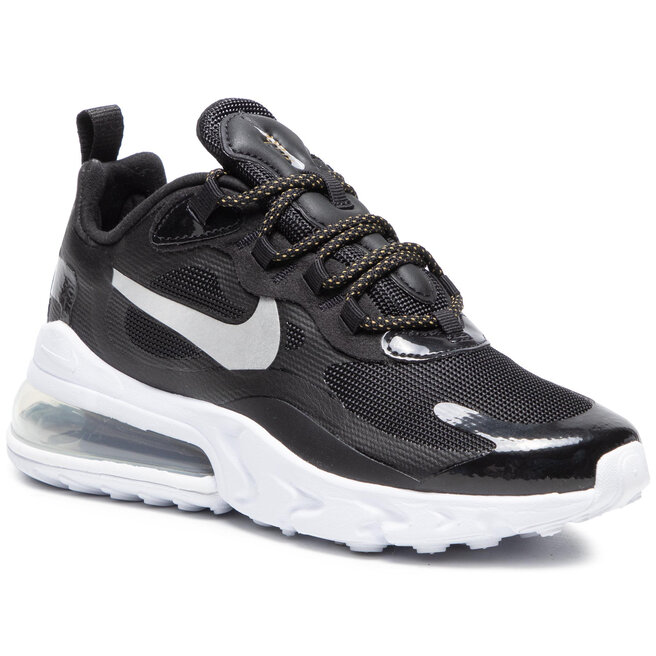 Buty Nike Air Max 270 React CT3426 001 Black Metallic Silver