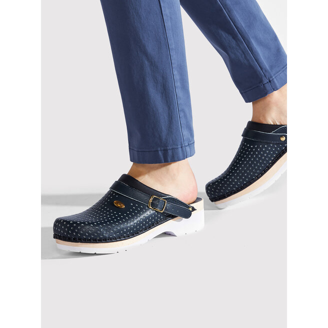 Ciabatte Scholl M20078 CLOG 1040 Cobalt Blue 1 escarpe