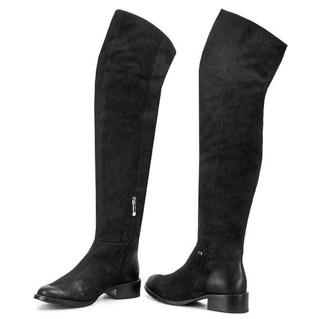 Solo Femme Muszkieterki Solo Femme 52046-07-D62/000-19-00 Czarny