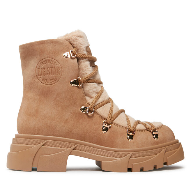 Botki Big Star Shoes - Brązowy
