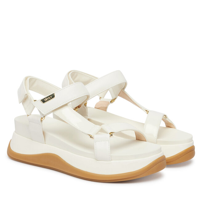 Sandały Liu Jo Fiona 04 BA6089 EX246 Écru - kobiece