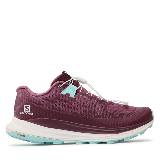 Buty do biegania Salomon Ultra Glide 415987 20 V0 Bordowy
