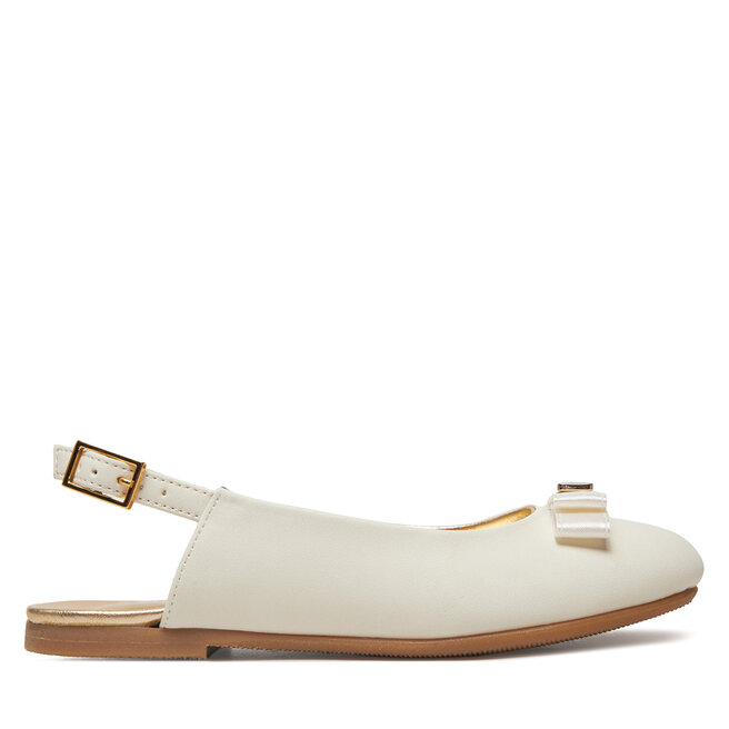 Sandały Tommy Hilfiger Ballerina Chanel - M Écru