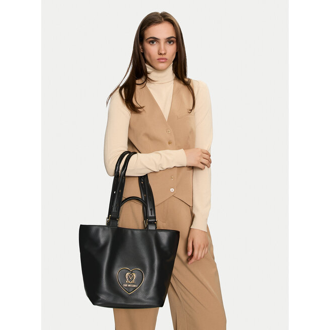 Torebka LOVE MOSCHINO JC4124PP1LLB0000 Czarny -
