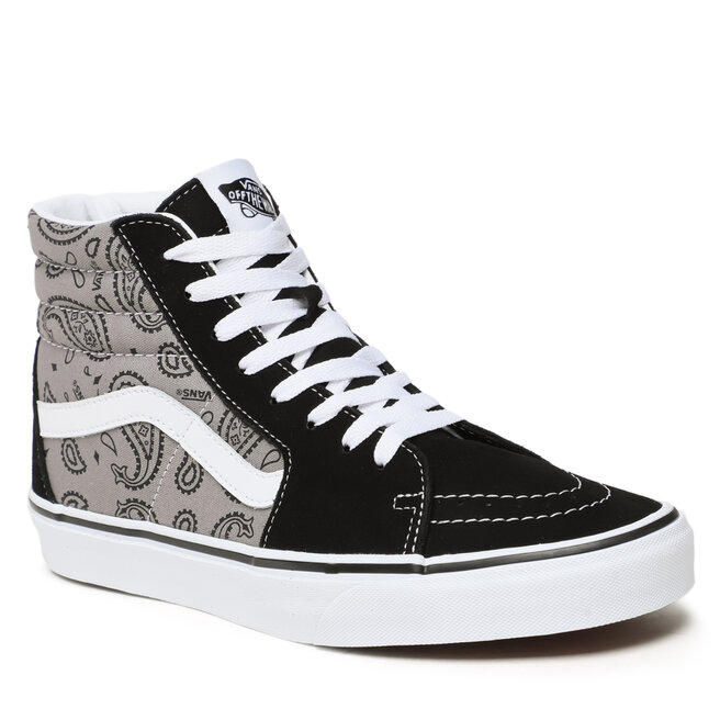Sneakers Vans Sk8-Hi VN0005U9BGJ1 Paisley Grey/True White epantofi-Bărbați-Pantofi-De imagine noua
