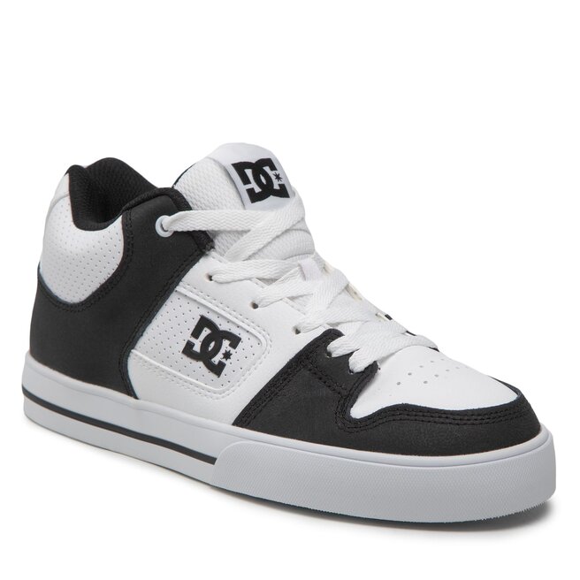 Αθλητικά DC Pure Mid ADYS400082 White/Black/White (WBI)