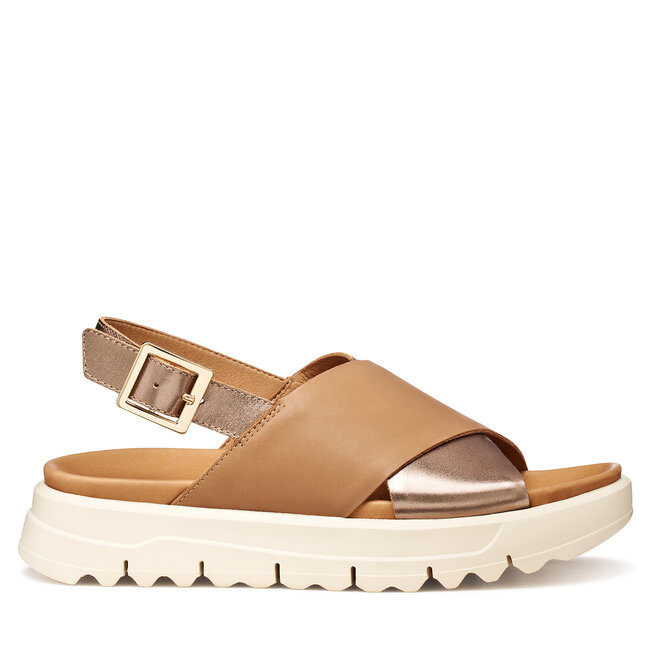 Sandały Geox D Xand 2.1S D45SZE 043CF C5242 Beżowy - kobiece