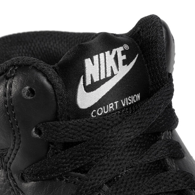 Nike Obuća Nike Court Vision Mid CD5436 001 Black/White