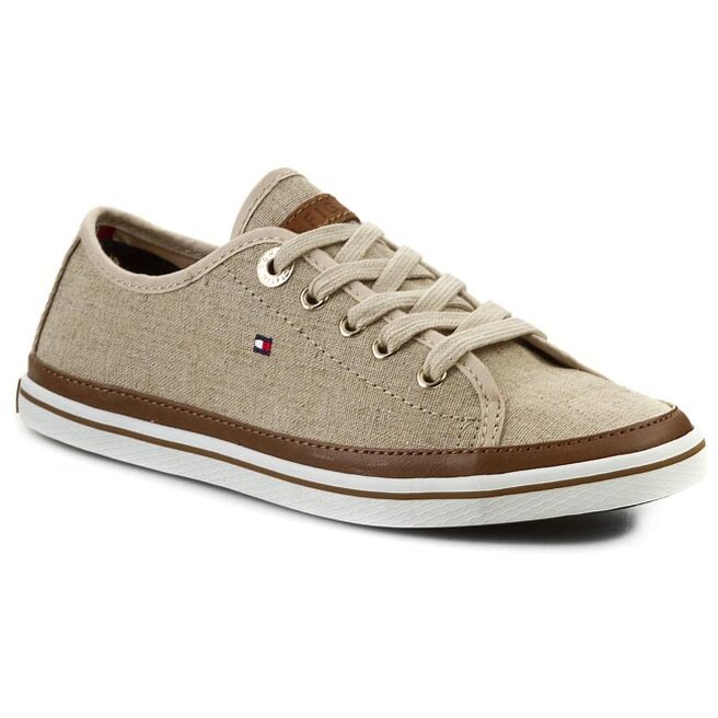 Teniși Tommy Hilfiger Kesha 6E FW56818765 Gold 765 • Www.epantofi.ro