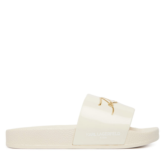 Klapki KARL LAGERFELD Z31174 M Biały -