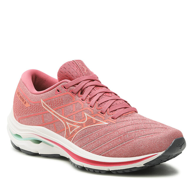 Pantofi Mizuno Wave Inspire 18 J1GD224414 Rosette/Snow White/Garnet Rose epantofi-Femei-Sport-Alergare-Antrenament imagine noua