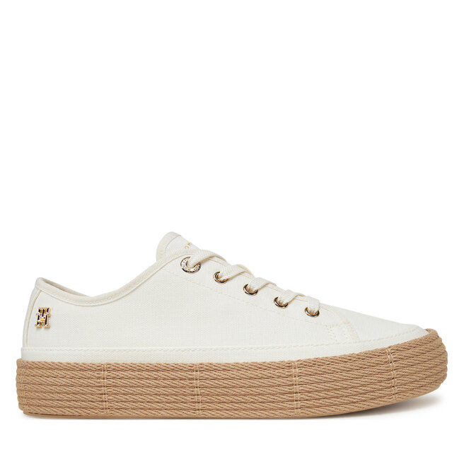 Espadryle Tommy Hilfiger Vulc Espadrille Sneaker - Biały