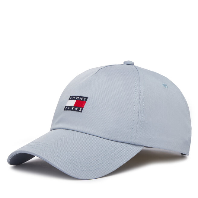 Czapka z daszkiem Tommy Jeans Heritage AM0AM12933 Niebieski jasny -
