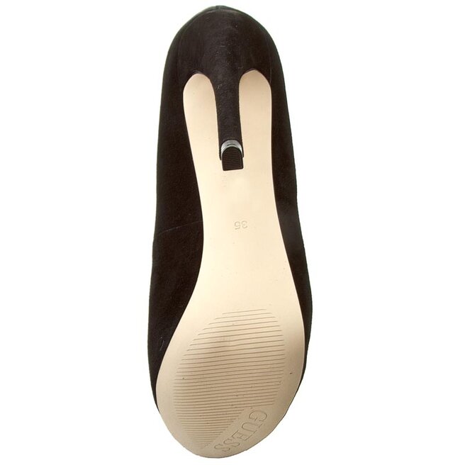 Szpilki Guess Effia FLEFF1 SUE07 BLACK eobuwie .pl