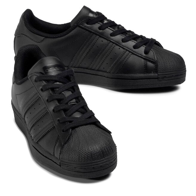 adidas Pantofi adidas Superstar J FU7713 Cblack/Cblack/Cblack