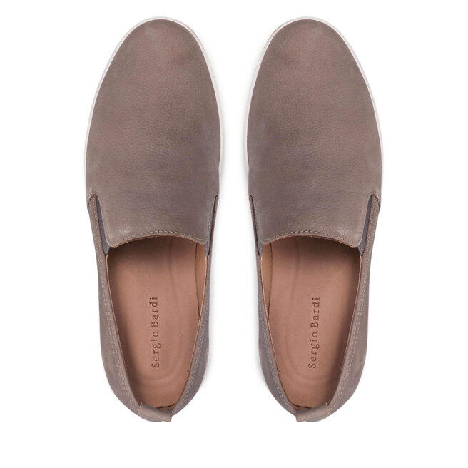 Sergio Bardi Pantofi Sergio Bardi MB-TEN-01 Light Grey