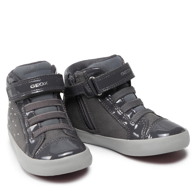 Geox Šnurovacia obuv Geox B Gisli G. A B161MA 0AU02 C9002 S Dk Grey