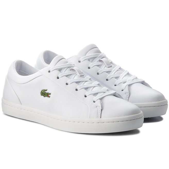 Sneakersy Lacoste Straightset Lace 317 3 Caw 7 34CAW0060001 Wht