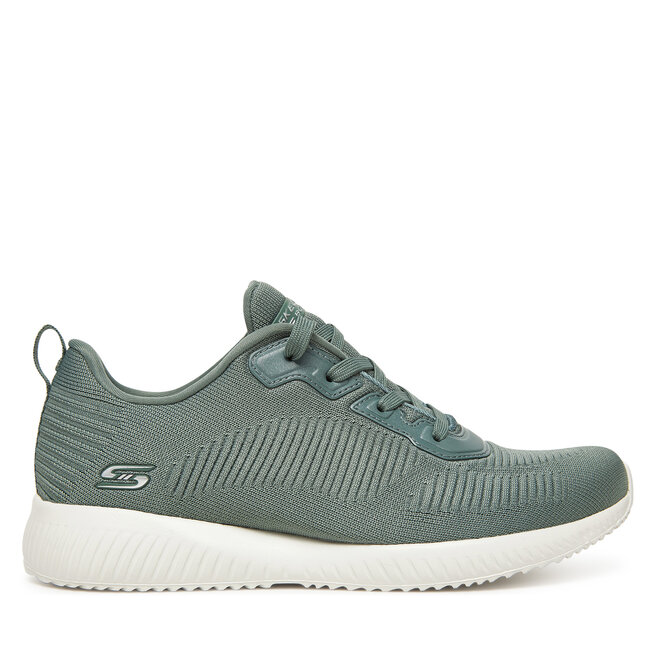Sneakersy Skechers Bobs Squad-Tough Talk - Zielony