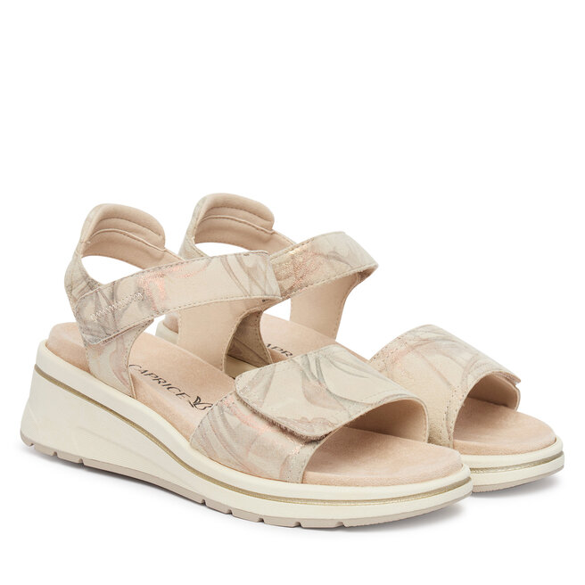 Sandały Caprice 9-28305-46 Beżowy - kobiece
