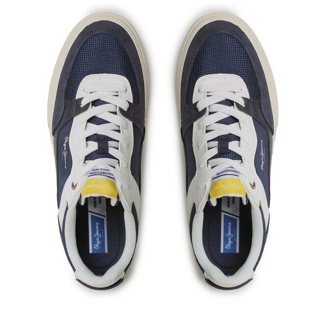 Pepe Jeans Sneakers Pepe Jeans Kenton Master Mesh PMS30905 Navy 595