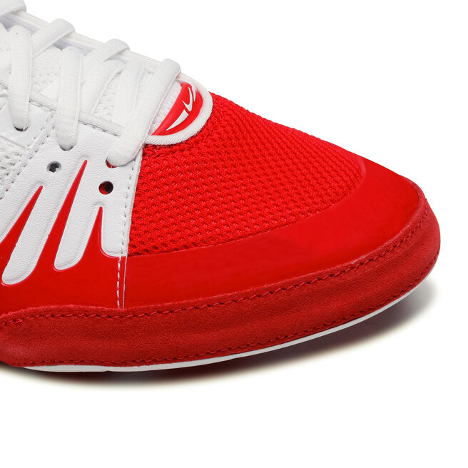 Nike freek - top white/university red