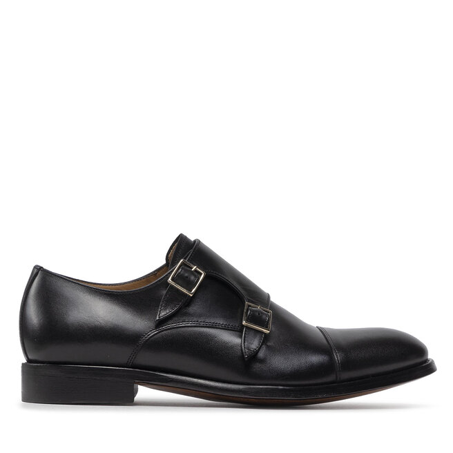 Półbuty Lord Premium Double Monks - Czarny