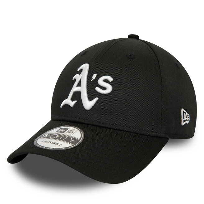 Czapka z daszkiem New Era Patch 940 Athletics - Czarny