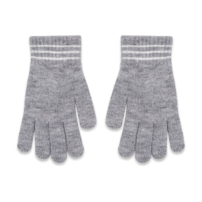 Pieces Sapka és kesztyű szett Pieces Carine 17130999 Medium Grey Melange