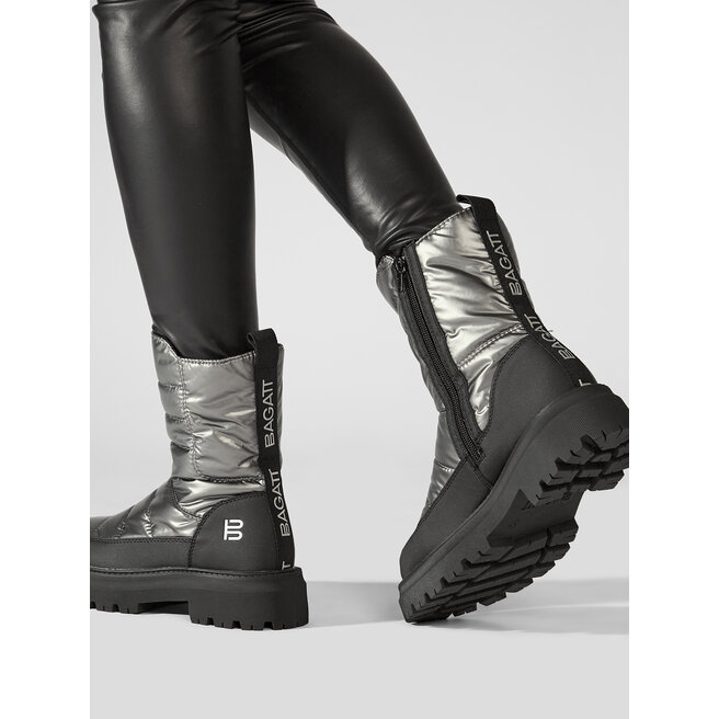 Bagatt Polokozačky Bagatt D3-1ABO50-6969 Silver/Black 1310