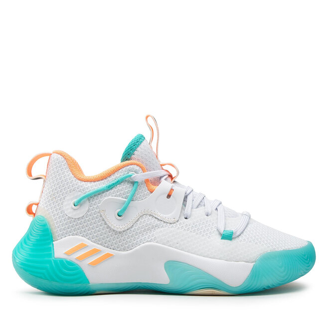 adidas Boty adidas Harden Stepback 3 J GW6575 Ftwwht/Beaora/Ecrtin