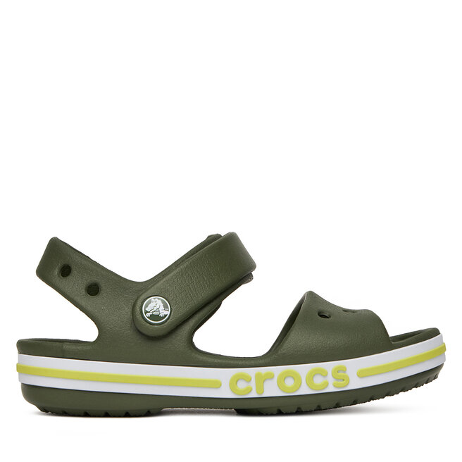 Sandały Crocs BAYABAND SANDAL K - Zielony