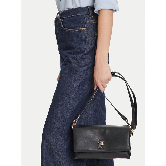 Torebka Tommy Hilfiger Th Modern Conv Crossover AW0AW17465 Czarny -