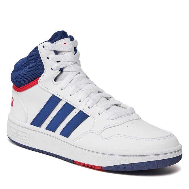 Adidas hoops 2025 mid 2.0 blancos